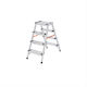 Step Ladder Aluminum 4 Steps 82cm