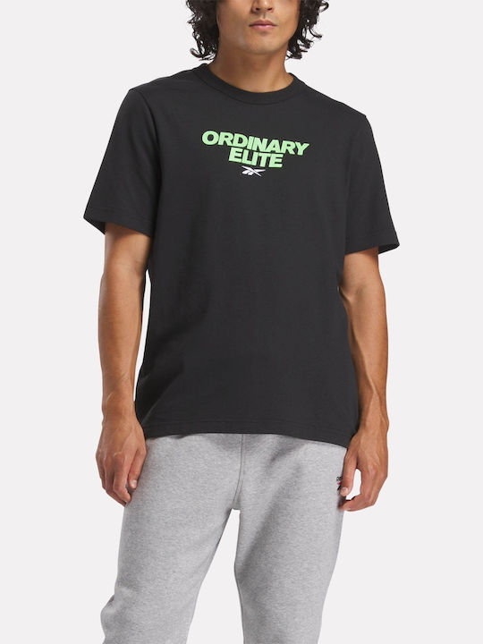 Ordinary Elite Αθλητικό T-shirt Black