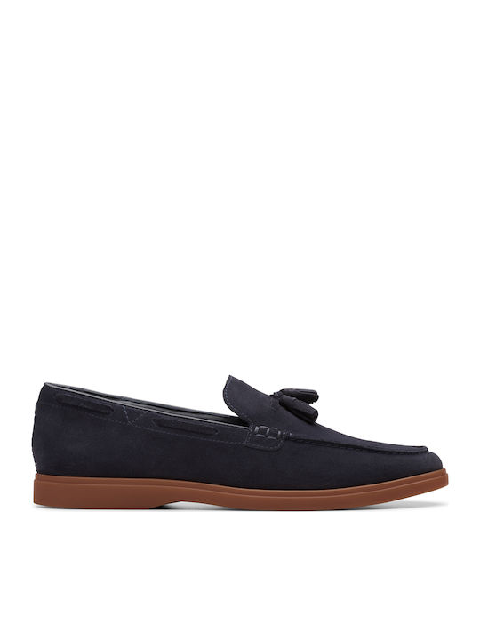 Clarks TORFORD TASSEL Suede Ανδρικά Loafers σε ...