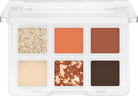 Catrice Cosmetics Tiny Treasures Lidschattenpalette Matt in fester Form 030 Heat It Up 4.2gr