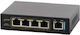 Pulsar HK-W08510 Unmanaged L2 PoE+ Switch με 5 Θύρες Gigabit (1Gbps) Ethernet