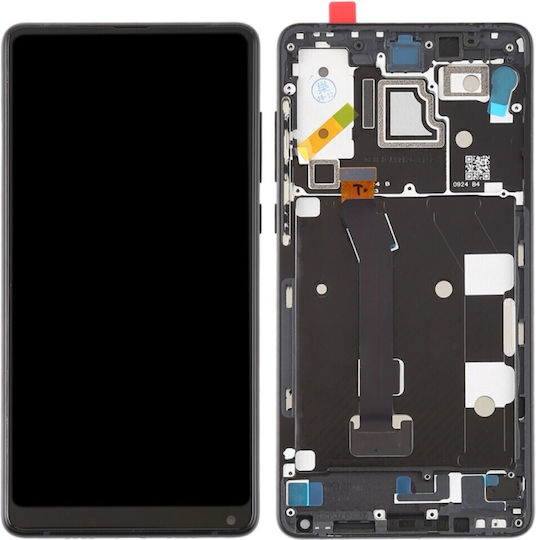 Οθόνη Lcd & με Μηχανισμό Αφής και Πλαίσιο για Xiaomi MI Mix 2S (Μαύρο)