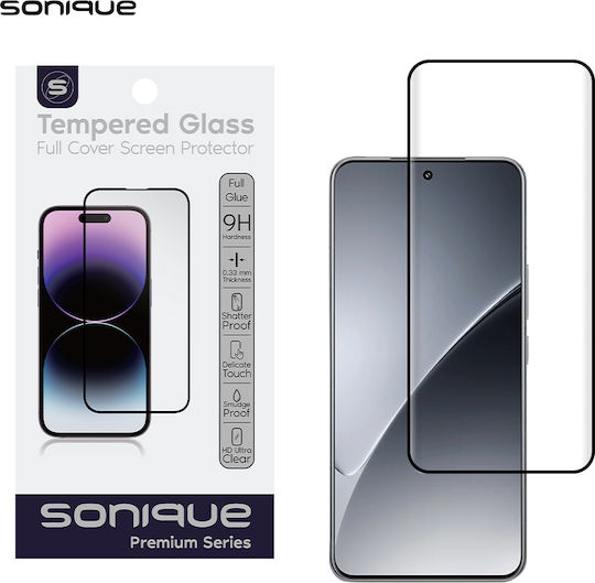 Curvy Glass Sonique Premium Series HD Full Cover 9H Xiaomi Xiaomi 15 Pro 5G Black