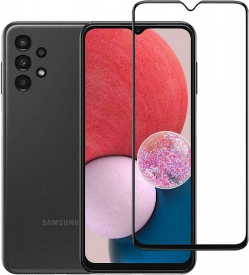 Vollkleber Gehärtetes Glas Schwarz (Galaxy A04s)