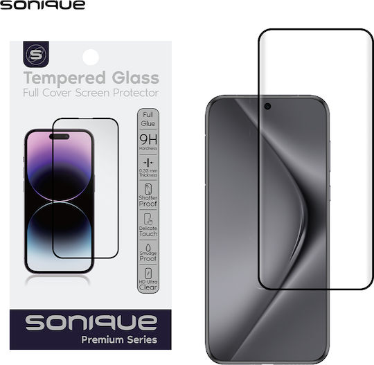 Curvy Glass Sonique Premium Series HD Full Cover 9H Huawei Pura 70 Pro Black