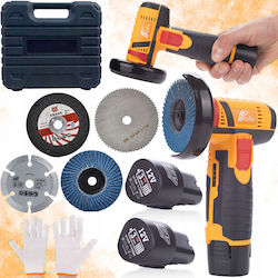 Rosfix Blue Bird 12v Mbb12v Mini Polizor Seria Animal + Disc Diamantat Segmentar 75mm
