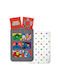 Avengers Set Kids Duvet Cover Single with Pillowcase Cotton Multicolored 140x200cm