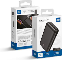 Blue Star W2027 20000mAh Μαύρο Blue Star W2027 20000mAh Μαύρο