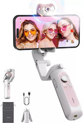 Hohem Isteady V2s Gimbal Mobil cu Stabilizator pe 3 Axe și o durată de viață a bateriei de 9 ore Alb