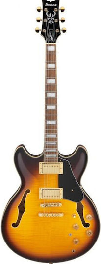Ibanez Elektrische Gitarre ES mit H Tonabnehmerkonfiguration Bersten