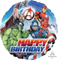 Μπαλόνι Φοιλ 17 Marvel Avengers Animated Birthd...