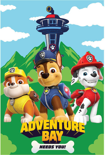 Paw Patrol Decke Vlies Mehrfarbig 100x150cm