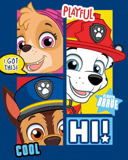 Paw Patrol Decke Mehrfarbig 100x140cm
