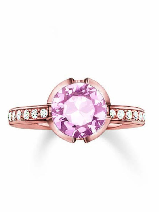 Thomas Sabo Ring made of Silver Gold Plated