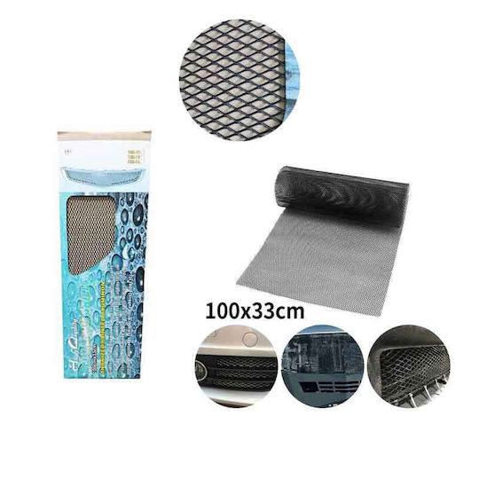Car Decorative Grill 100pcs x 33pcs Black Color