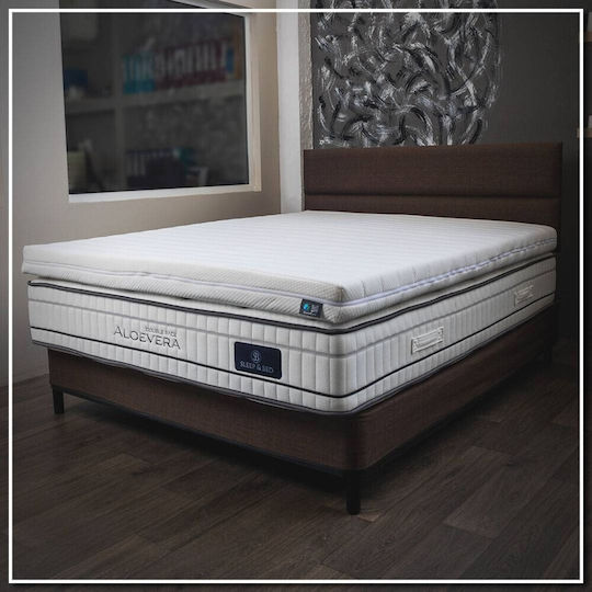 Klikareto Ανώστρωμα Double Face Διπλό Memory Foam 140x190x10εκ.