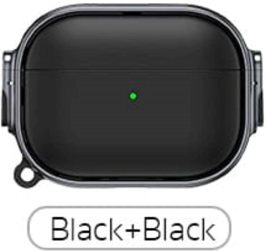 Coteci Ap-66 Θήκη σε Μαύρο χρώμα για Apple AirPods 1 / AirPods 2