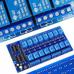 Rosfix 16-κανάλις Μονάδα Ρελέ 5v Arduino