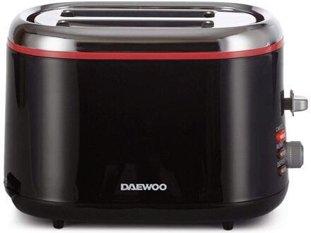 Daewoo Toaster 2 Slots 900W Black