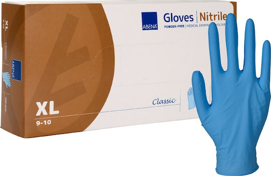 Abena Classic Nitrile Examination Gloves Powder Free 100pcs
