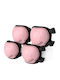 Scoot & Ride Kids Protective Gear Set for Rollers Rose