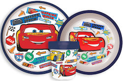 Disney Set De Hrană Din Plastic 3 Piese