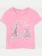 Kinder-T-Shirt Fuchsie