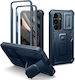 Dexnor 360 Full Cover Albastru marin (Galaxy S25)