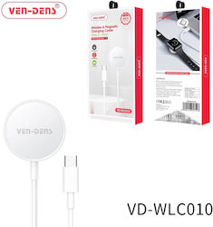 Ven-Dens Vd-wlc010 Зарядно За Apple Watch Бял Ven-Dens Vd-wlc010 Зарядно За Apple Watch Бял