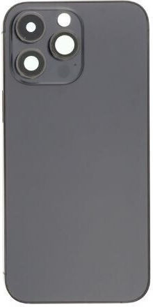Apple iPhone 14 Pro Max Mittelrahmen Rückabdeckung Schwarz