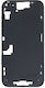 Средна рамка за Apple iPhone 15 Plus черна OEM