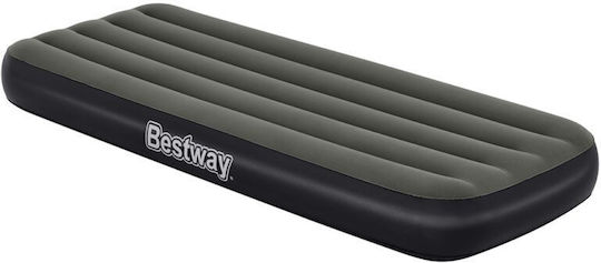 Bestway Saltea Gonflabilă de Camping Single cu Pompă Integrată 185x76x28εκ. Albastru