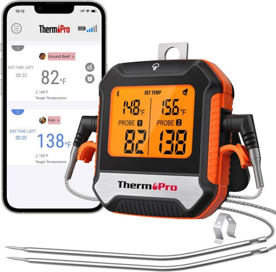 Thermo Pro Wireless Търговия Термометър за храна Готвене с игла и Bluetooth