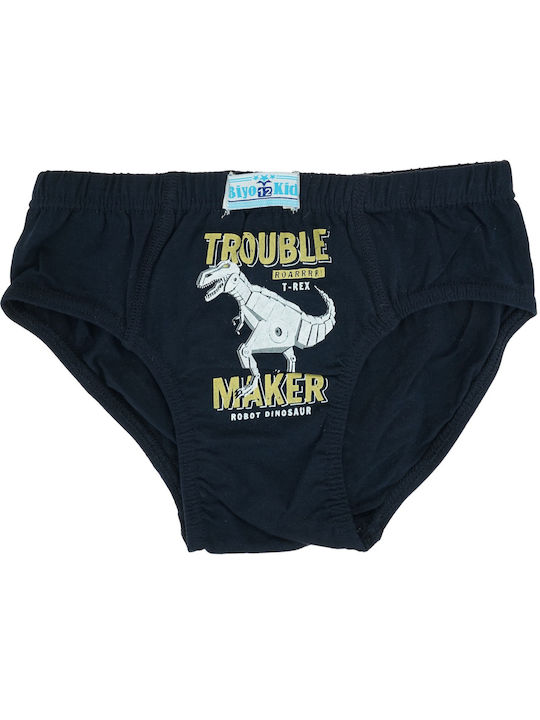 Biyo Troublemaker Kids' Brief Blue