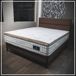 Bamboo Single Mattress Topper 90x200x4 2etopbamboo4-90200