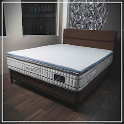 Como felt & wadding producers "cool Gel" Memory Foam με Ίνες Μπαμπού , Αποσπώμενο Κάλυμμα & Λάστιχα Εφαρμογής Como felt & wadding producers "cool Gel" Memory Foam με Ίνες Μπαμπού , Αποσπώμενο Κάλυμμα & Λάστιχα Εφαρμογής