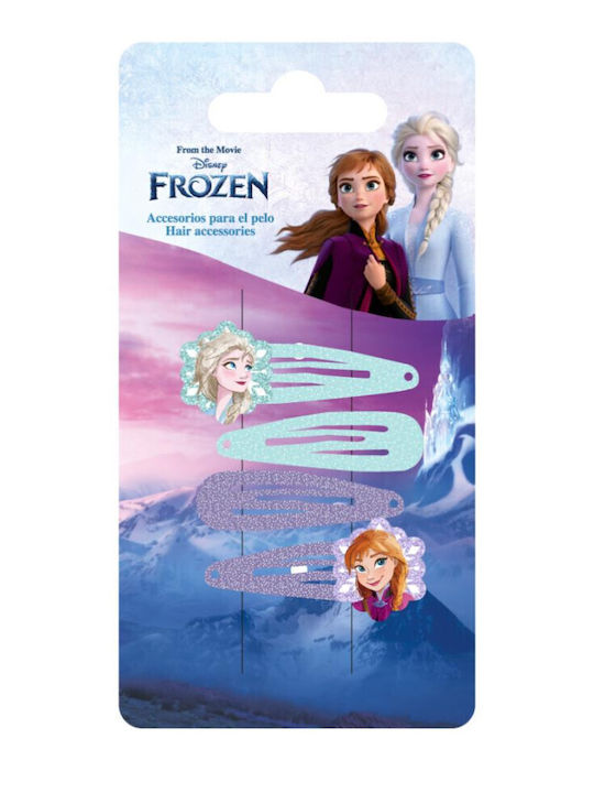 Disney Frozen Schneeflocken Haarspangen Set 4 Stk