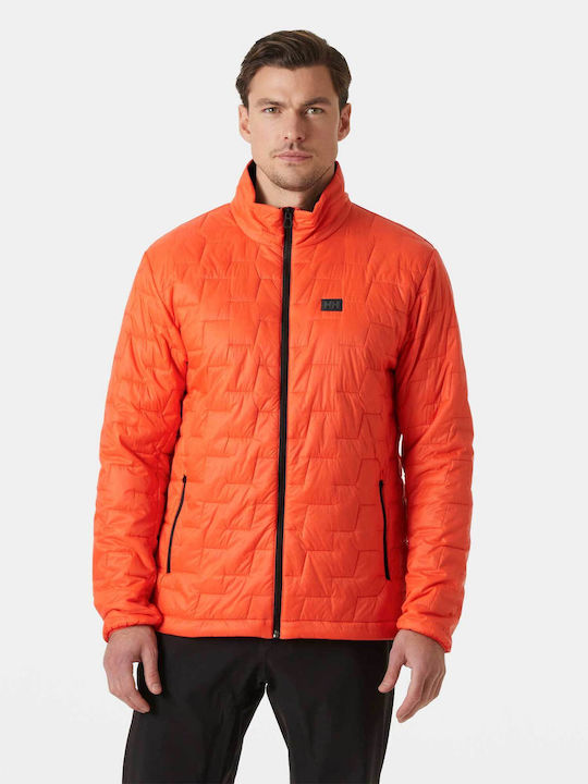 Helly Hansen Lifaloft 65603-147 Ανδρικό Μπουφάν για Σκι & Snowboard Κόκκινο