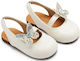 Babywalker Babywalker White Leather Christening...