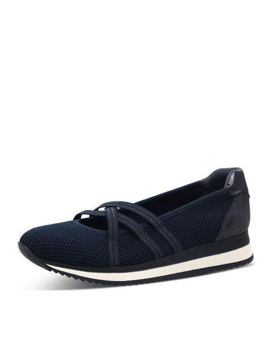 Jana Anatomic Ballerinas With strap Blue