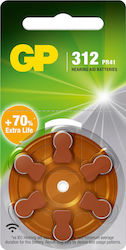 GP Batteries Hörgerätebatterien 312 1,5V GP Batteries Hörgerätebatterien 312 1,5V