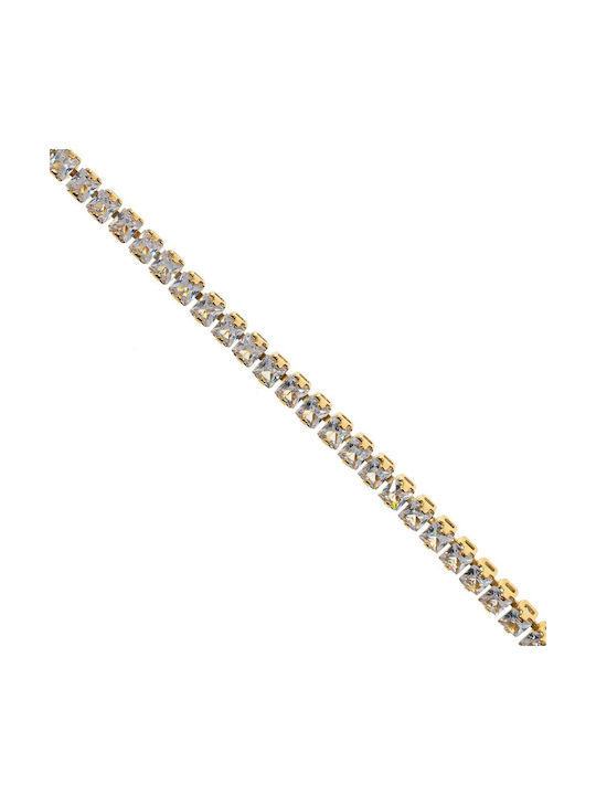 FantazyStores Chain Hand made of Steel Gold-plated