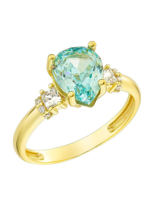 Dio Jewellery Lab Μονόπετρο από Ασήμι