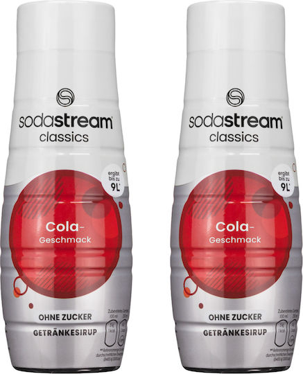 Zuckerfreier Cola-Sirup Sodastream 440ml 2 Stück