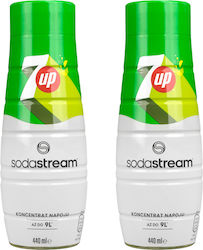 7up Syrup Sodastream 440ml 2 Pieces