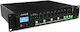 Audibax Zone 120BT Integrierter Kommerzieller Verstärker 4.0 Kanäle 120W/100V und Bluetooth Verbindung