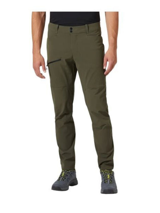Helly Hansen Tur 2.0 Ανδρικό Μακρύ Παντελόνι Πεζοπορίας Πράσινο
