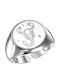 Dio Jewellery Lab Damen Chevalier Ring aus Silber