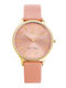 G.Rossi Women's Watch with Pink Leather Strap