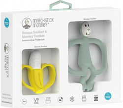 Matchstick Monkey Teething Ring 2 Pieces